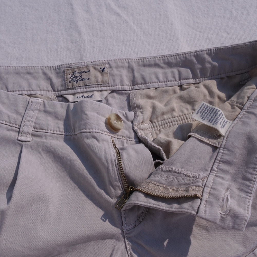 Y2k American Eagle Outfitters low rise micro mini hip slung shorts - Picture 4 of 8